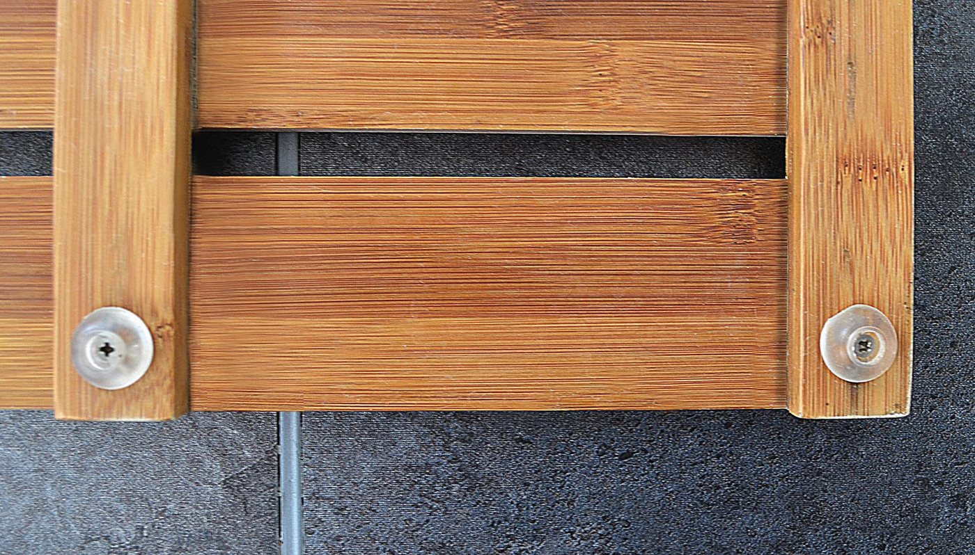 Ridder Badematte Grating natur, Höhe 3 mm, Bambus Bild 3