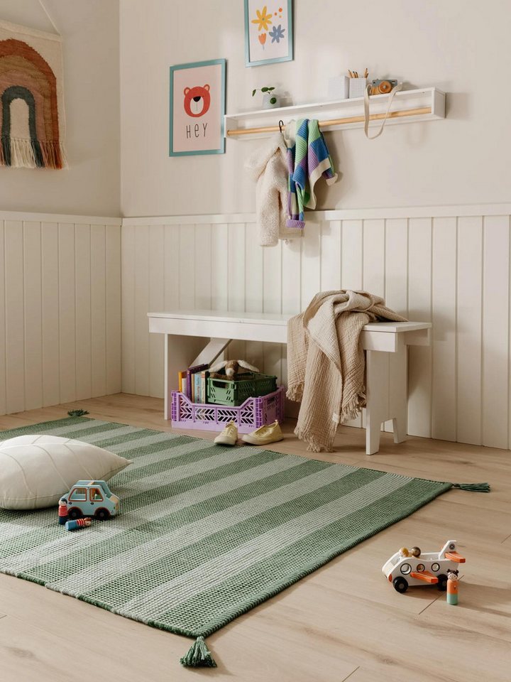 benuta Kinderteppich Ilio, rechteckig, Höhe: 5 mm, Kunstfaser, Berber, Ethno-Style, Wohnzimmer Bild 3