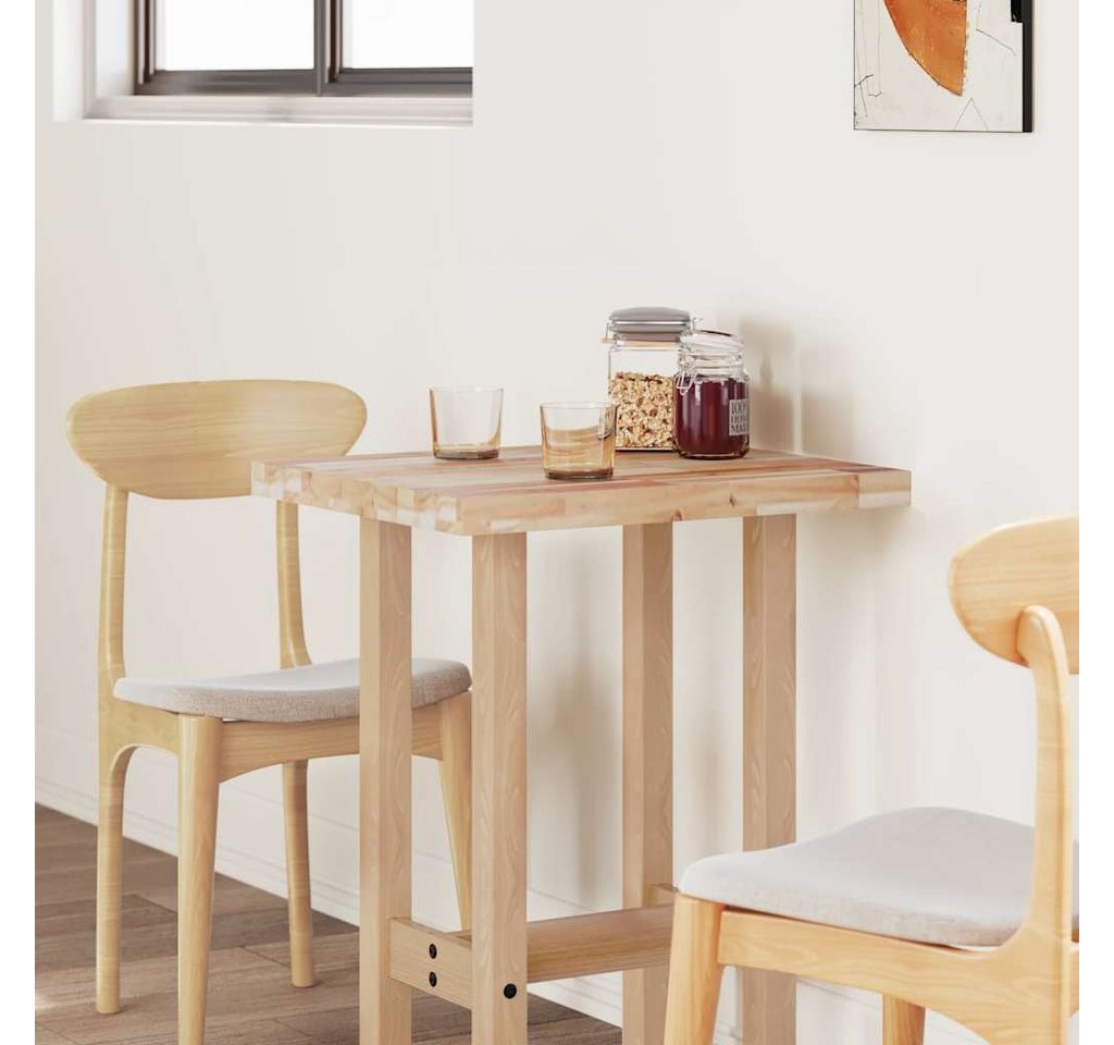 vidaXL Tischplatte Tischplatte Rechteckig 60x50x4 cm Massivholz (1 St) Bild 5