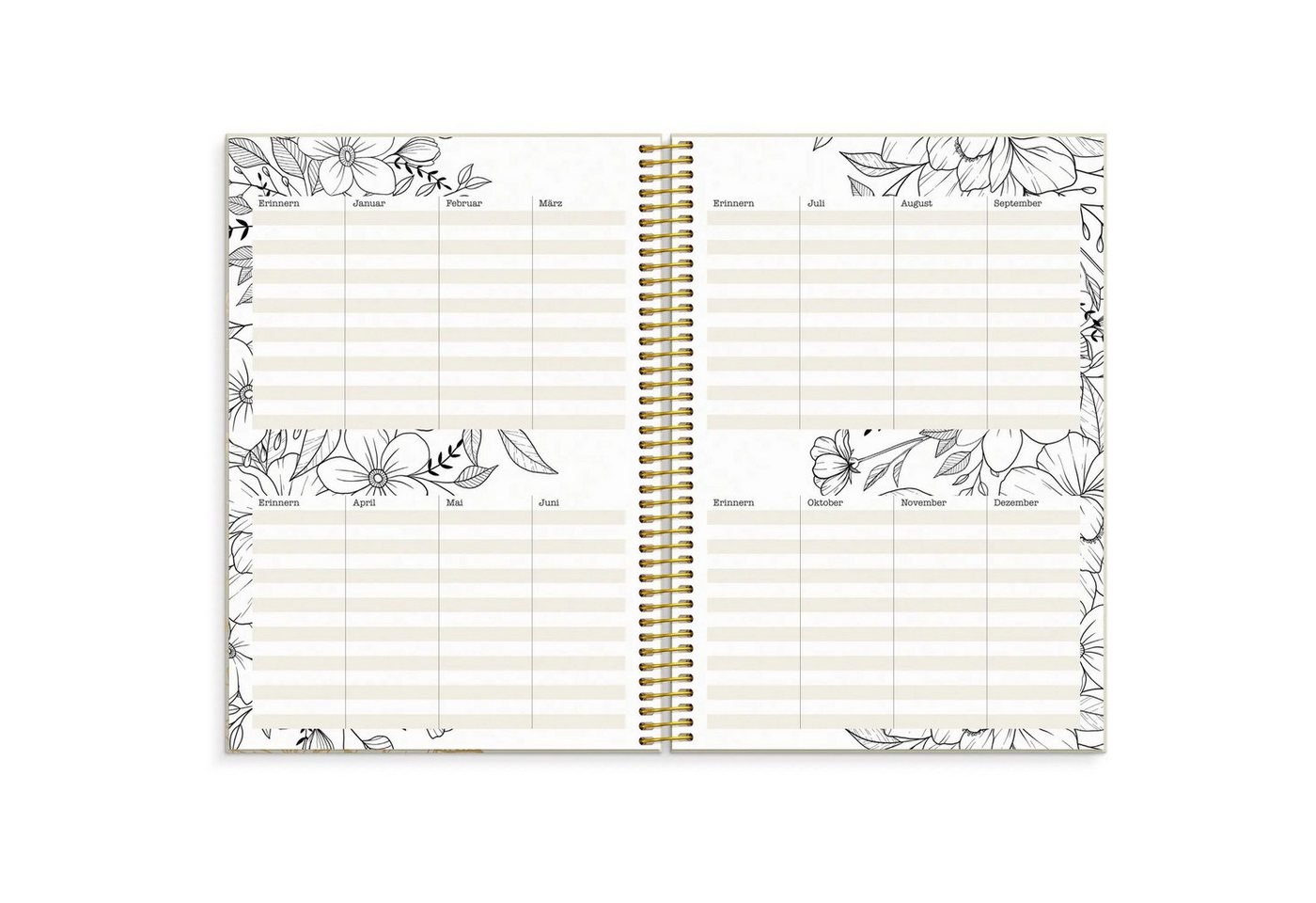 Jahresplaner Life planner Bloom 26/27 Bild 3
