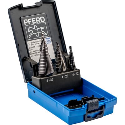 PFERD 25201047 - Stufenbohrer-Set HSS HC-FEP 3-tlg.