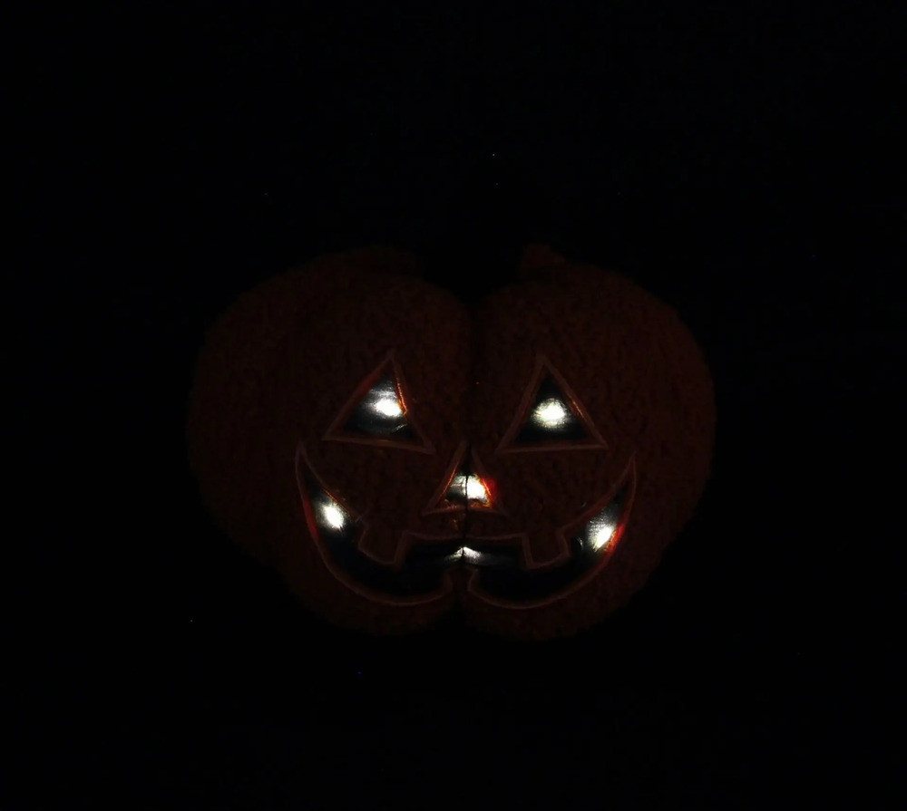 Home-trends24.de LED Dekofigur Kürbis LED Kürbisse Herbst Deko Halloween Ø 17 Bild 2