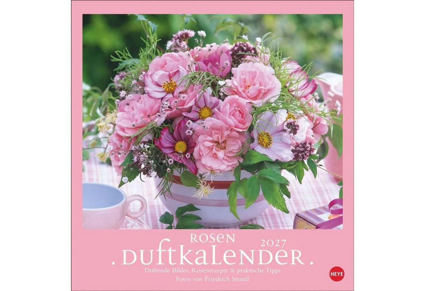 HEYE Wandkalender Rosenduftkalender 2027