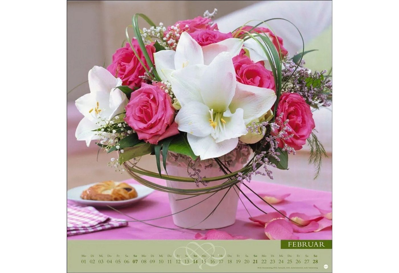 HEYE Wandkalender Rosenduftkalender 2027 Bild 2