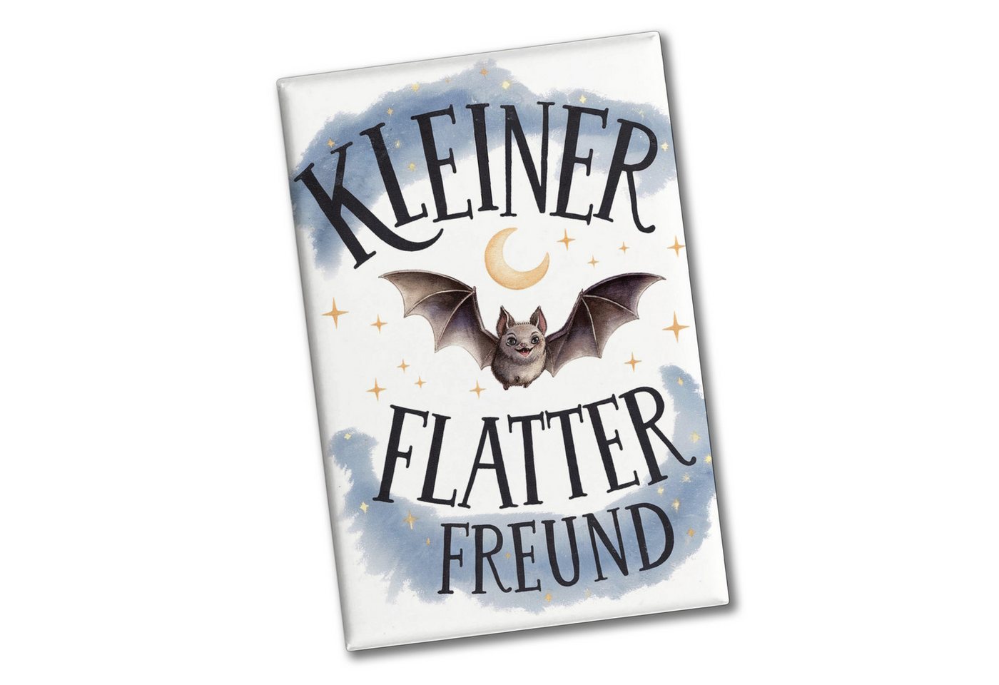 speecheese Magnet Kleiner Flatterfreund Fledermaus Souvenir Souvenir Magnet Bild 2