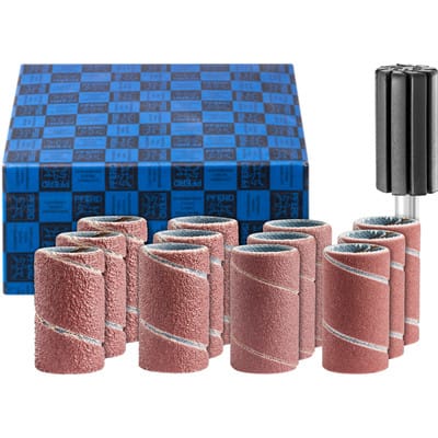 PFERD 42298002 - Schleifhülsen-Set 13-tlg. Korund Ø 15x30mm A60,80,150,240