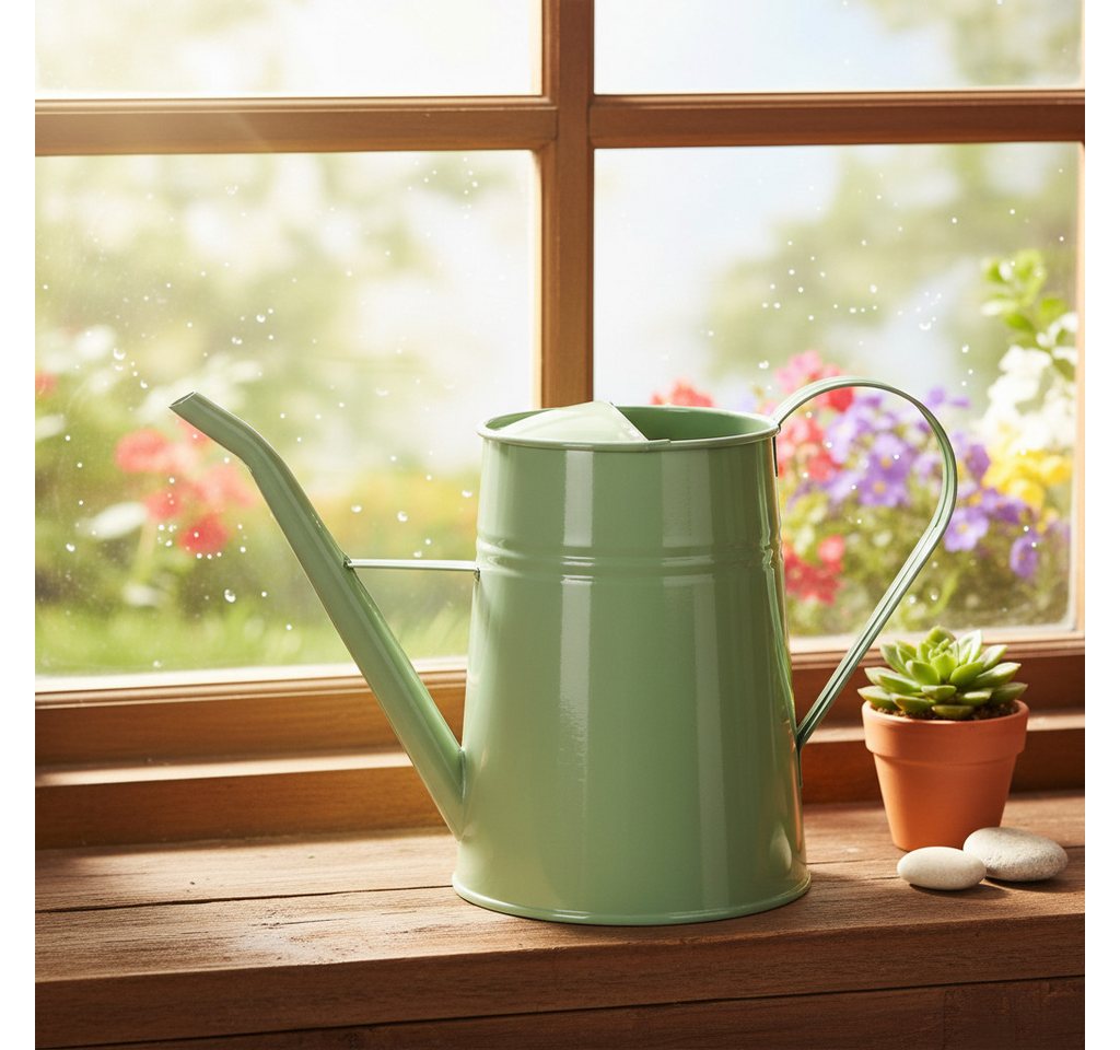 Florists Products Gießkanne Metall-Gießkanne mit nostalgischem Design für dekorative Bild 5