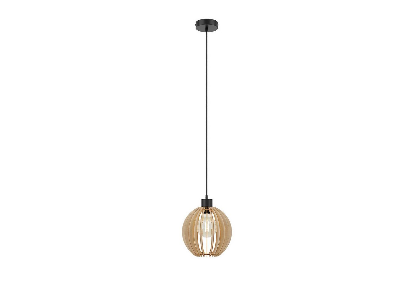 Envostar Hängeleuchte Clay, Holz IP20, 1 x 15 W LED Bild 3