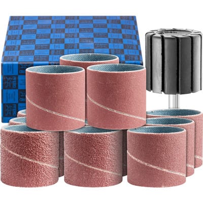 PFERD 42298004 - Schleifhülsen-Set 13-tlg. Korund Ø 30x30mm A40,60,80,150