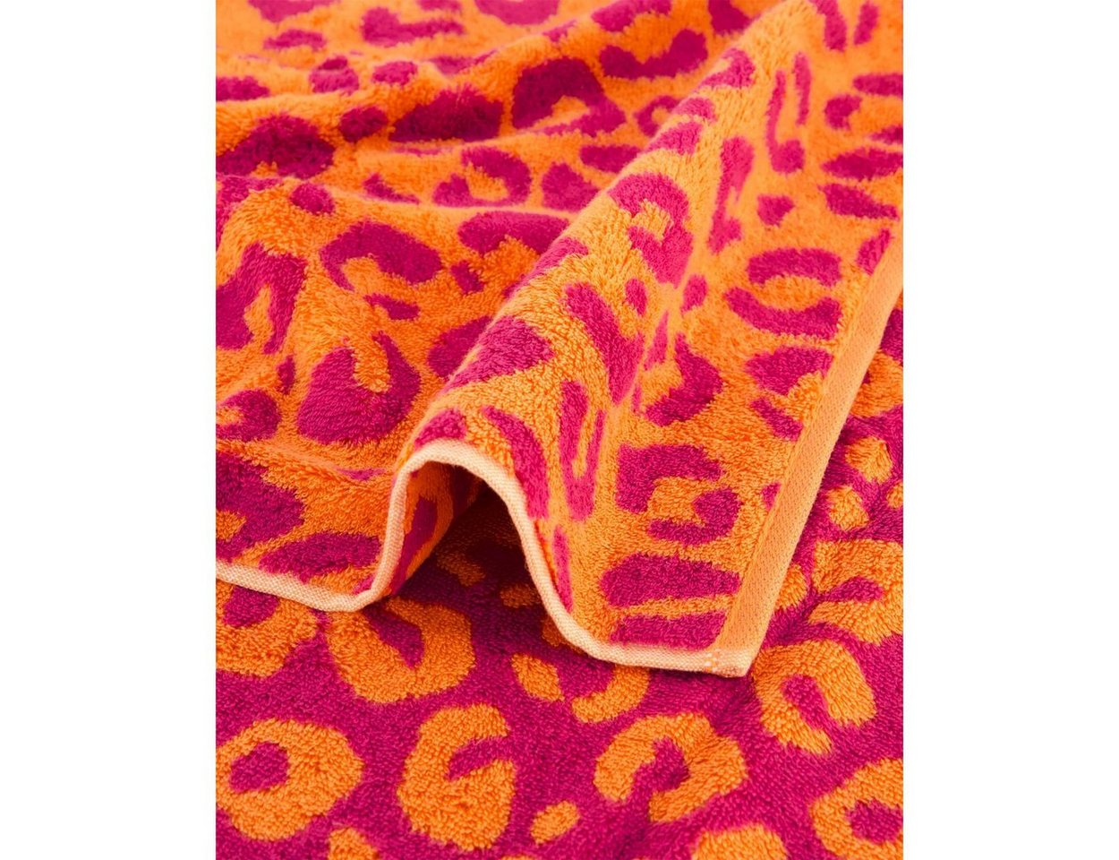 Cawö Badetücher Duschtuch Two-Tone Leo Pink (80x150 cm) Bild 4