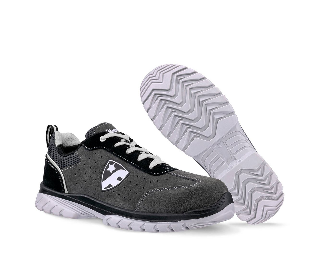 Footguard FOOTGUARD SMART LOW Sicherheitsschuh S1P Sicherheitsschuh Zehenkappe