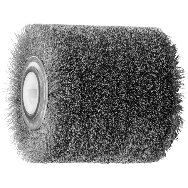 PFERD 43509003 - Walzenbürste WBU Ø100x100x19,1 mm, Edelstahl-Draht-Ø0,20
