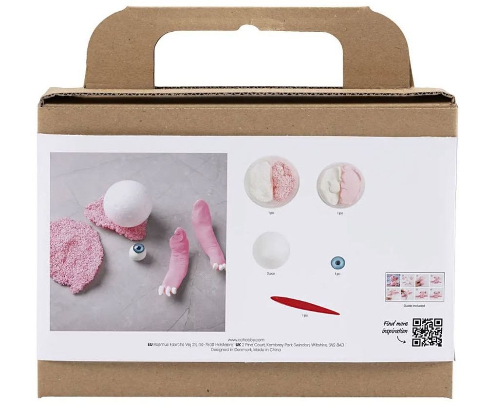 creativ company Kreativset Mini Set Monster Kneten und Modellieren Bild 2