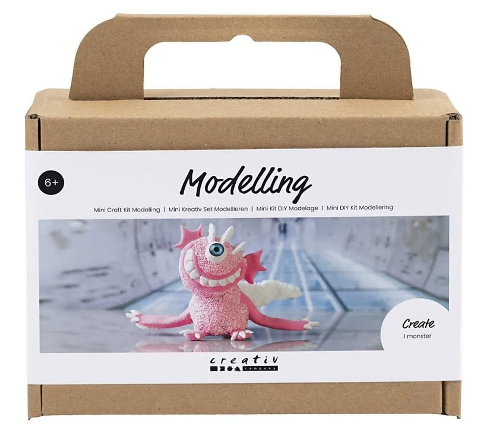 creativ company Kreativset Mini Set Monster Kneten und Modellieren Bild 3