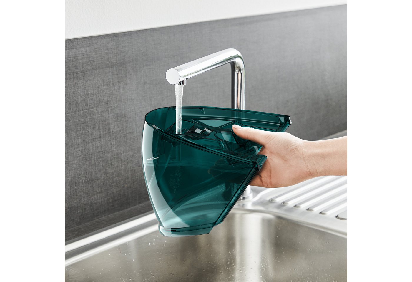 Tefal Dampfbügelstation GV9E21 Pro Express Eco, 1800 ml Wassertank, 2200 Watt, 140 g/Min. Dampfabgabe, 560 g/Min. Dampfstoß, Eco-Design