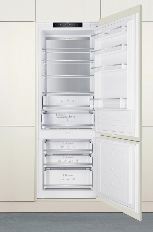 Amica Einbaukühlgefrierkombination EKGCS 389 200, 193,9 cm hoch, 69 cm breit, Schnell kalt, immer frisch – die Kombi für deinen Alltag