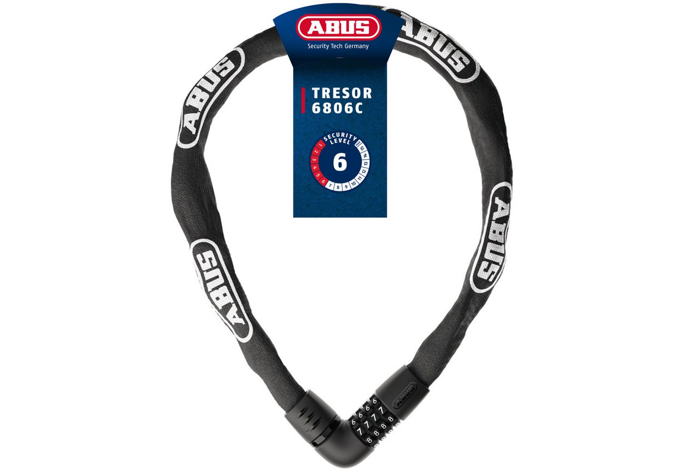 ABUS Kettenschloss Tresor 6806C Bild 4