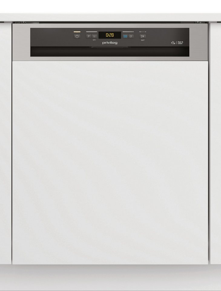 Privileg teilintegrierbarer Geschirrspüler P0B ECO 2D541 S, 14 Maßgedecke, Automatisches Türöffnungssystem mit Auto Door Bild 2