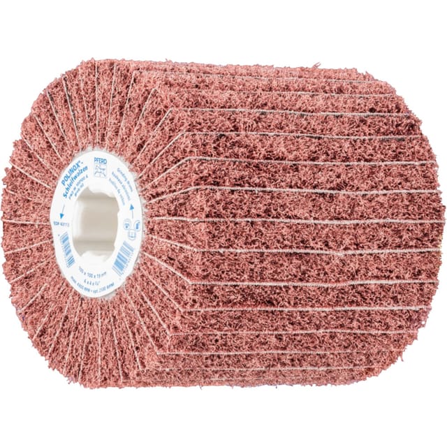 PFERD 44641106 - POLINOX Vlies-Schleifwalze PNZ Ø 100x100mm Keilnut 19 mm A60/G