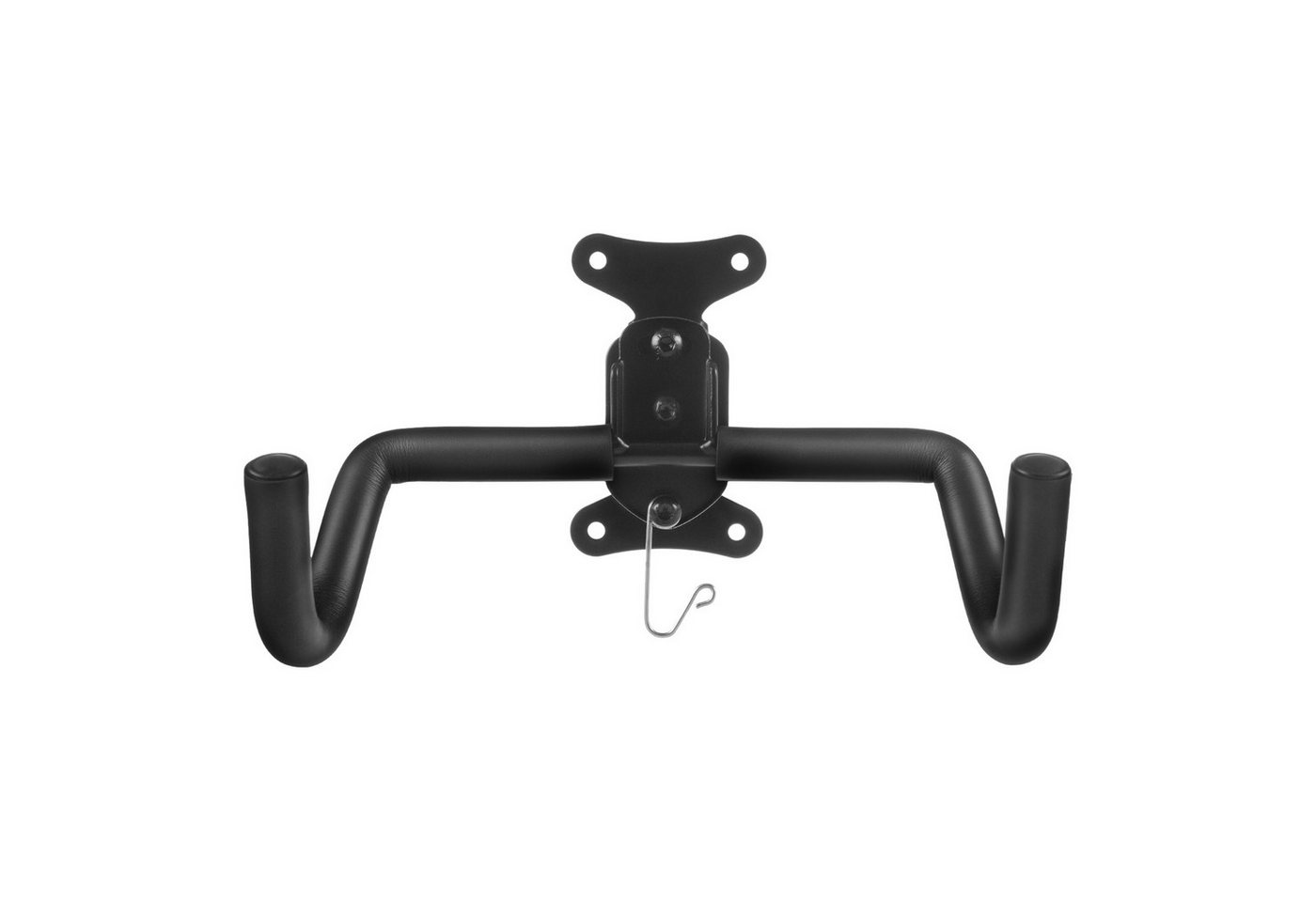 Maclean Fahrradhalter MC-484 verstellbarer Wandfahrradträgerhaken aus Stahl, klappbar (3-tlg), bis 30 kg, platzsparend für Garage, Keller & Wohnung Bild 3