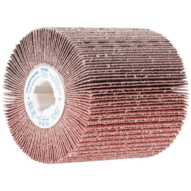 PFERD 44783040 - Fächerschleifwalze Ø 100x100 Keilnut 19 mm A40