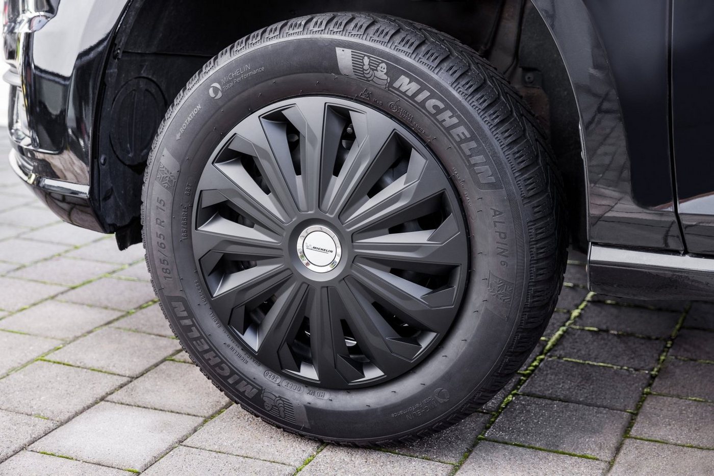 Michelin Radkappen Vier Stück FABIENNE 13 zoll Radkappe Radzierblende universal 4er Set Bild 3