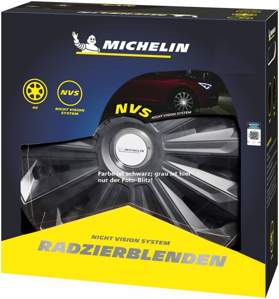 Michelin Radkappen Vier Stück FABIENNE 13 zoll Radkappe Radzierblende universal 4er Set Bild 4