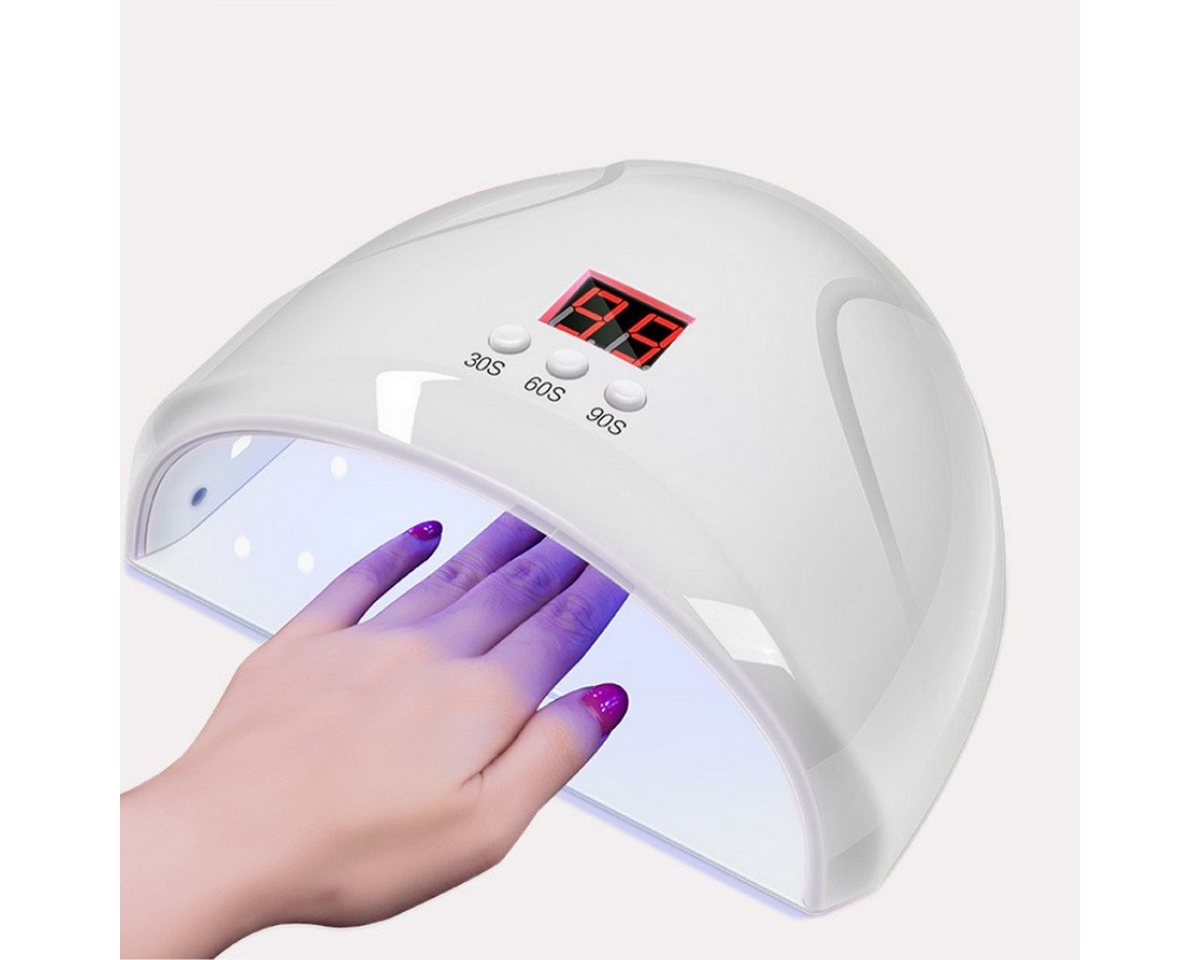 Insma Lichthärtungsgerät, 200W LED UV Nagel Lampe Nageltrockner mit 3 Timer Bild 3