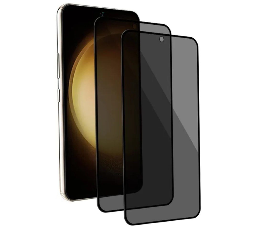 OLi Sichtschutzfolie 2X Sichtschutz Glass Full Screen Privacy für Samsung Galaxy S24 Plus, (Spar-Set, 2-St), Kratzerfest Privat Displayschutz Panzerfolie Bild 2