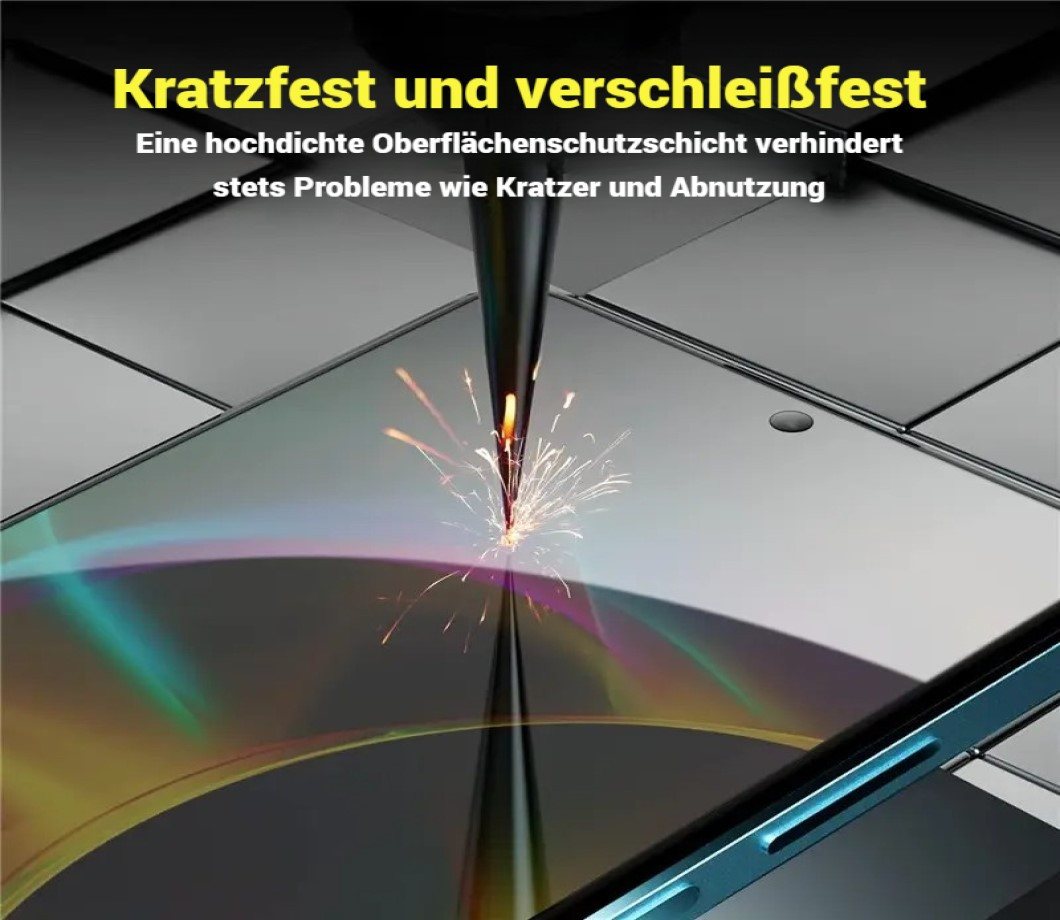 OLi Sichtschutzfolie 2X Sichtschutz Glass Full Screen Privacy für Samsung Galaxy S24 Plus, (Spar-Set, 2-St), Kratzerfest Privat Displayschutz Panzerfolie Bild 5