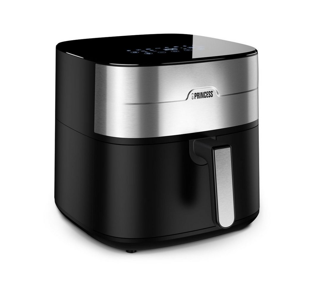 PRINCESS Heißluftfritteuse 01.182280.01.001, 2000 W, Duales Heizelement – 2000 W