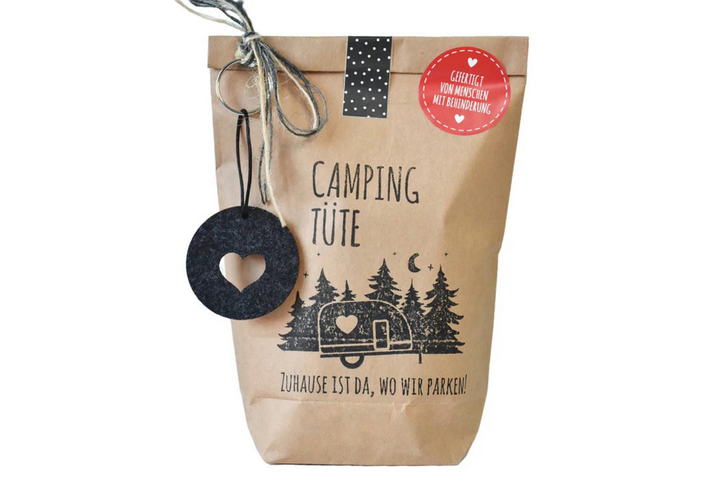 Wunderle Wundertüte Camping Wundertüte für reiselustige Campingfreunde, Geschenk für Familie & Freunde, Campingliebhaber, Freundin, Freund
