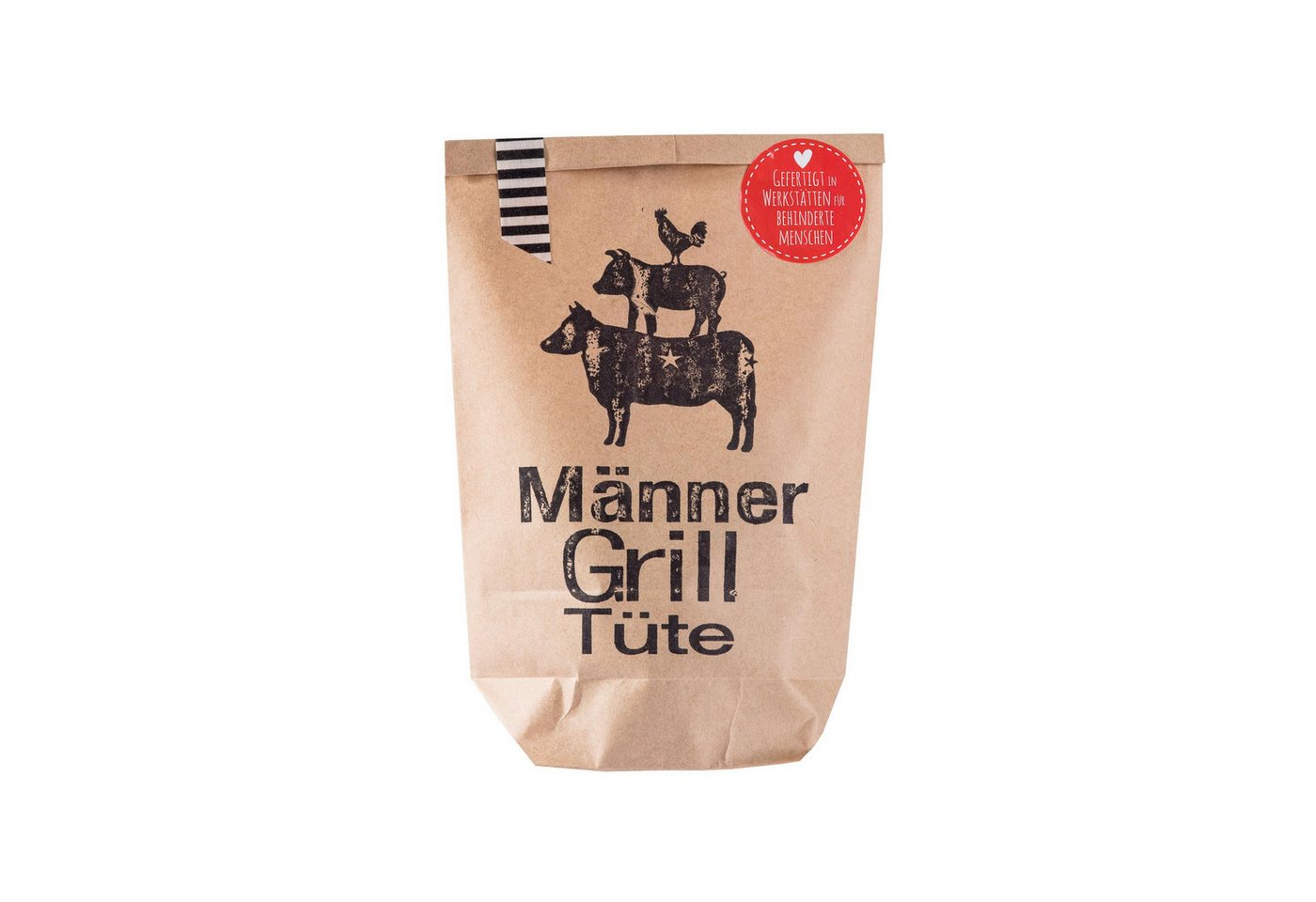 Wunderle Wundertüte Männer Grill Wundertüte für perfekte Grillabende, Mitbringsel, Geschenk, Geschenkidee zum Grillen Essen, für Männer Bild 3