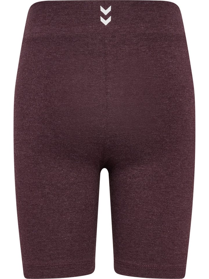 hummel Trainingstights HMLJR LOGO SHORT TIGHTS atmungsaktives Material, mit Elasthananteil, schnell trocknend Bild 3