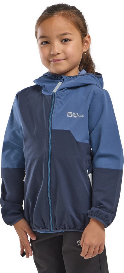 Jack Wolfskin Outdoorjacke TURBULENCE HOODED JKT K