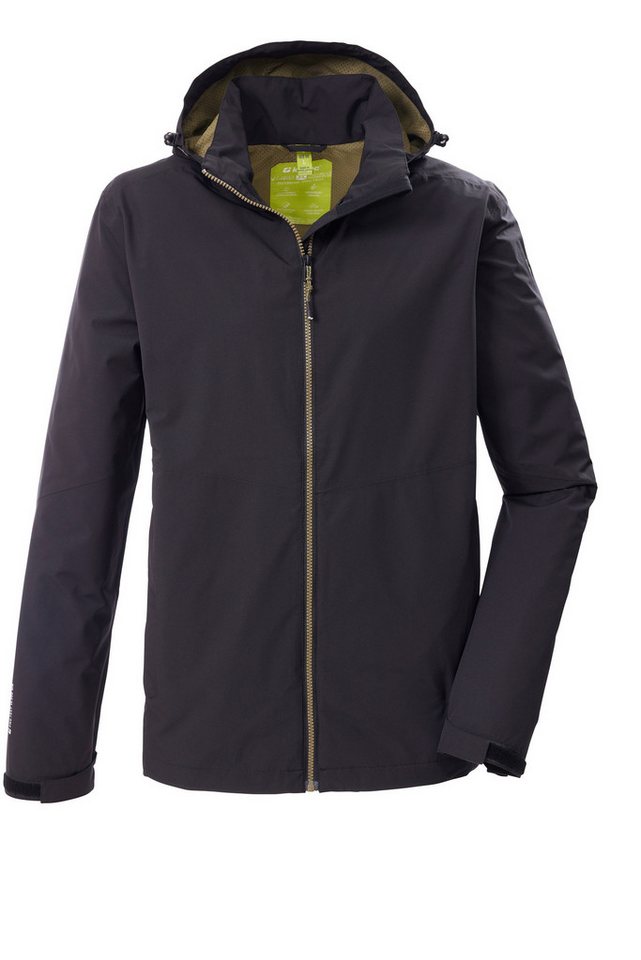 Killtec Outdoorjacke KOS 190 MN JCKT mit Kinnschutz, wasserdicht, atmungsaktiv Bild 3