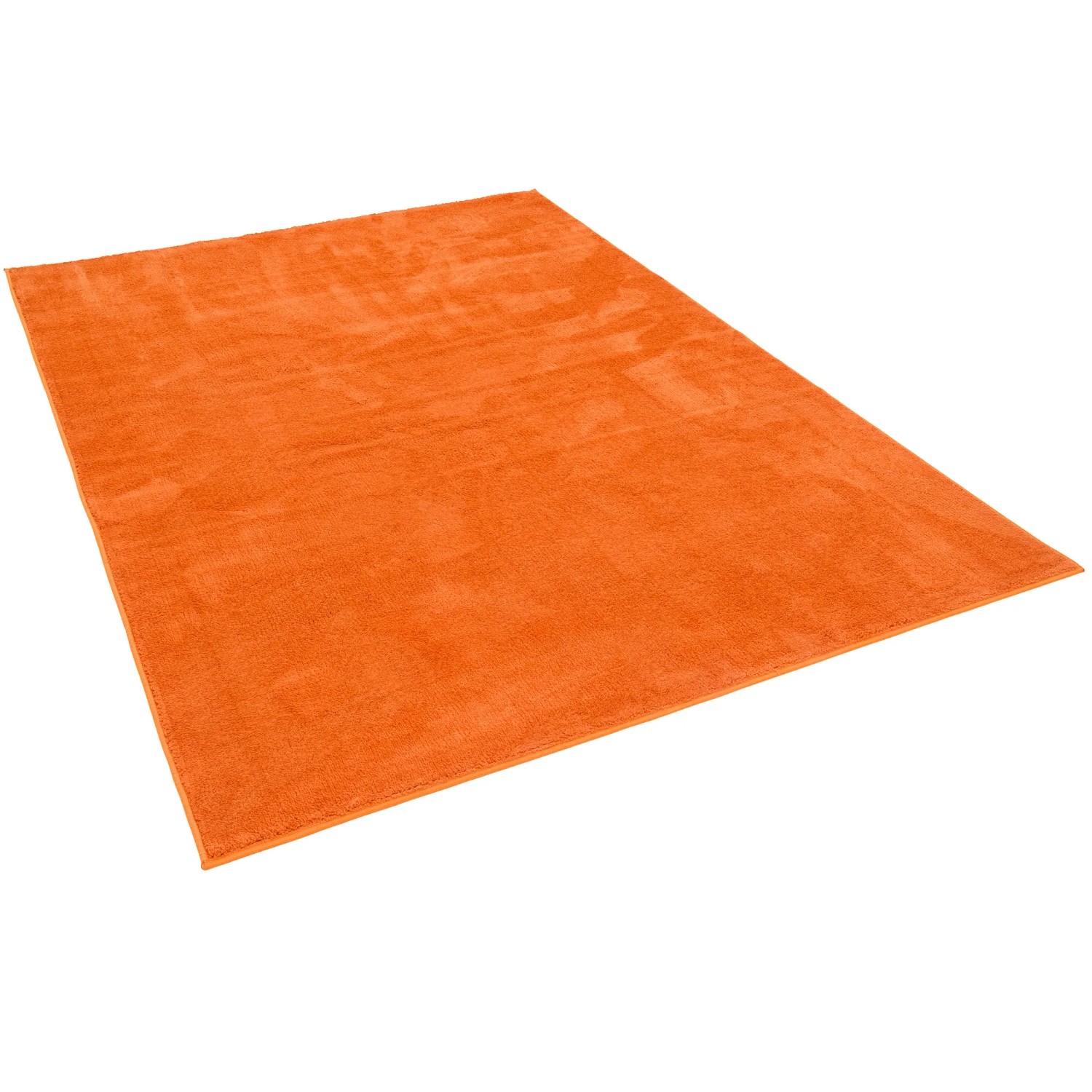 Pergamon Luxus Super Soft Hochflor Langflor Teppich Melia Orange 200x290cm