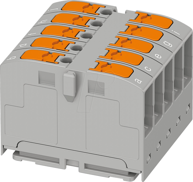 PHOE 1300611 - Verteilerblock - PTVFIX 2,5/5 grau