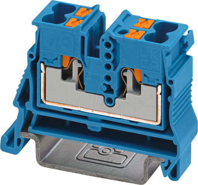 PHOE 1429439 - Miniklemmblock, blau
