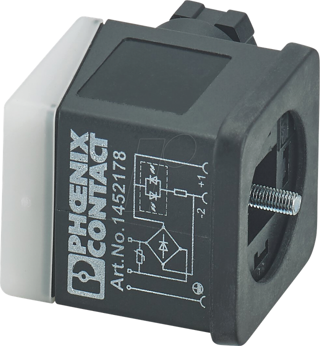 PHOE 1457908 - Ventilstecker, 5-pol, Gewindeart Kopf AD, 24 V