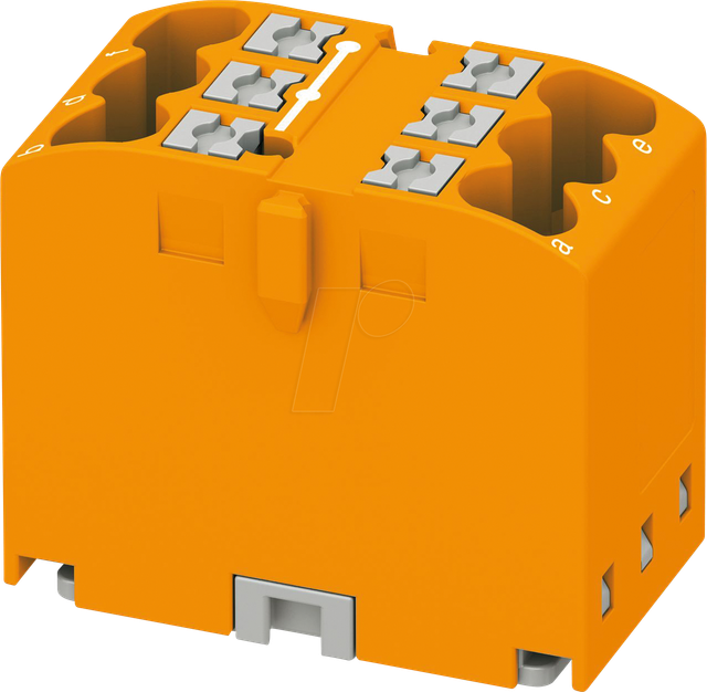 PHOE 3273282 - Verteilerblock PTFIX, 6X2,5, orange
