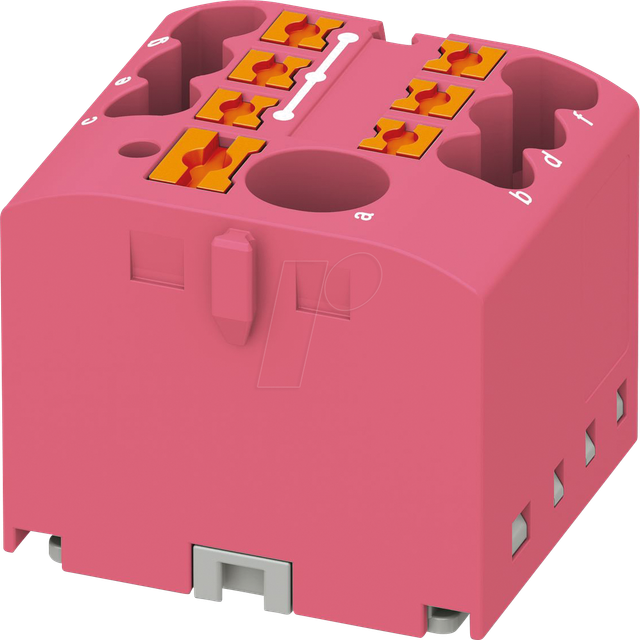 PHOE 3273347 - Verteilerblock - PTFIX 6/6X2,5 pink