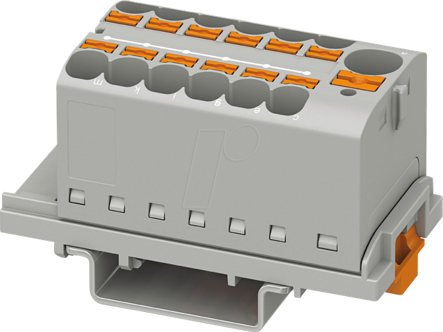 PHOE 3273614 - PTFIX 10/12X4-NS35 GY - Verteilerblock