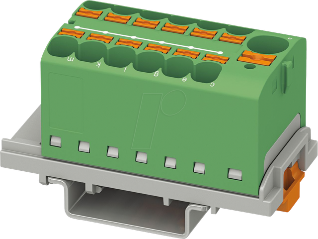 PHOE 3273622 - PTFIX 10/12X4-NS35 GN - Verteilerblock