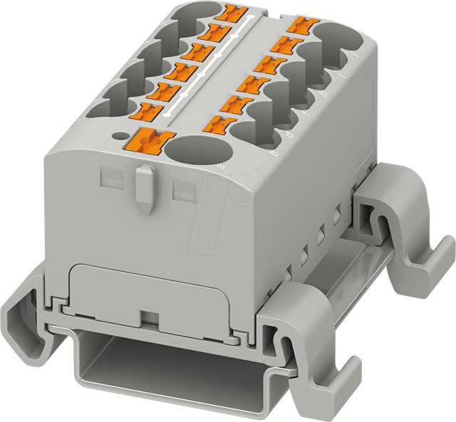 PHOE 3273746 - PTFIX 10/12X4-NS35A GY - Verteilerblock