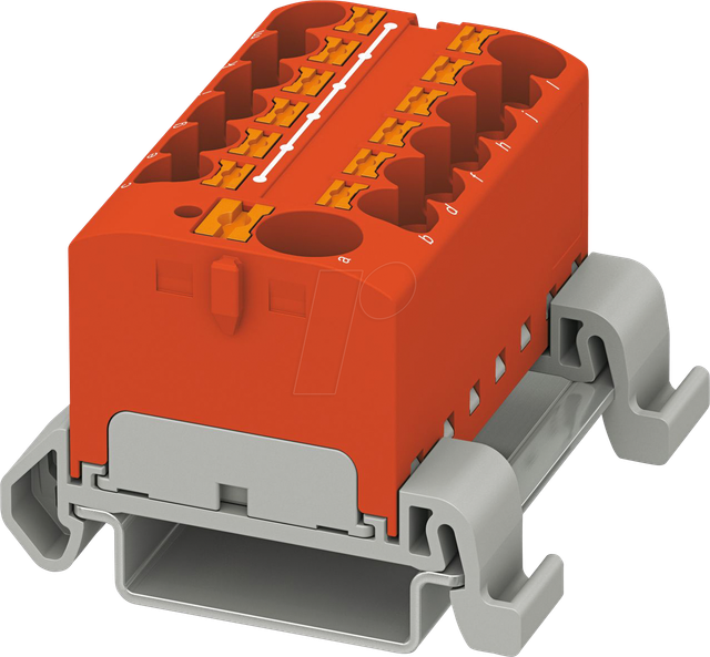 PHOE 3273750 - PTFIX 10/12X4-NS35A RD - Verteilerblock