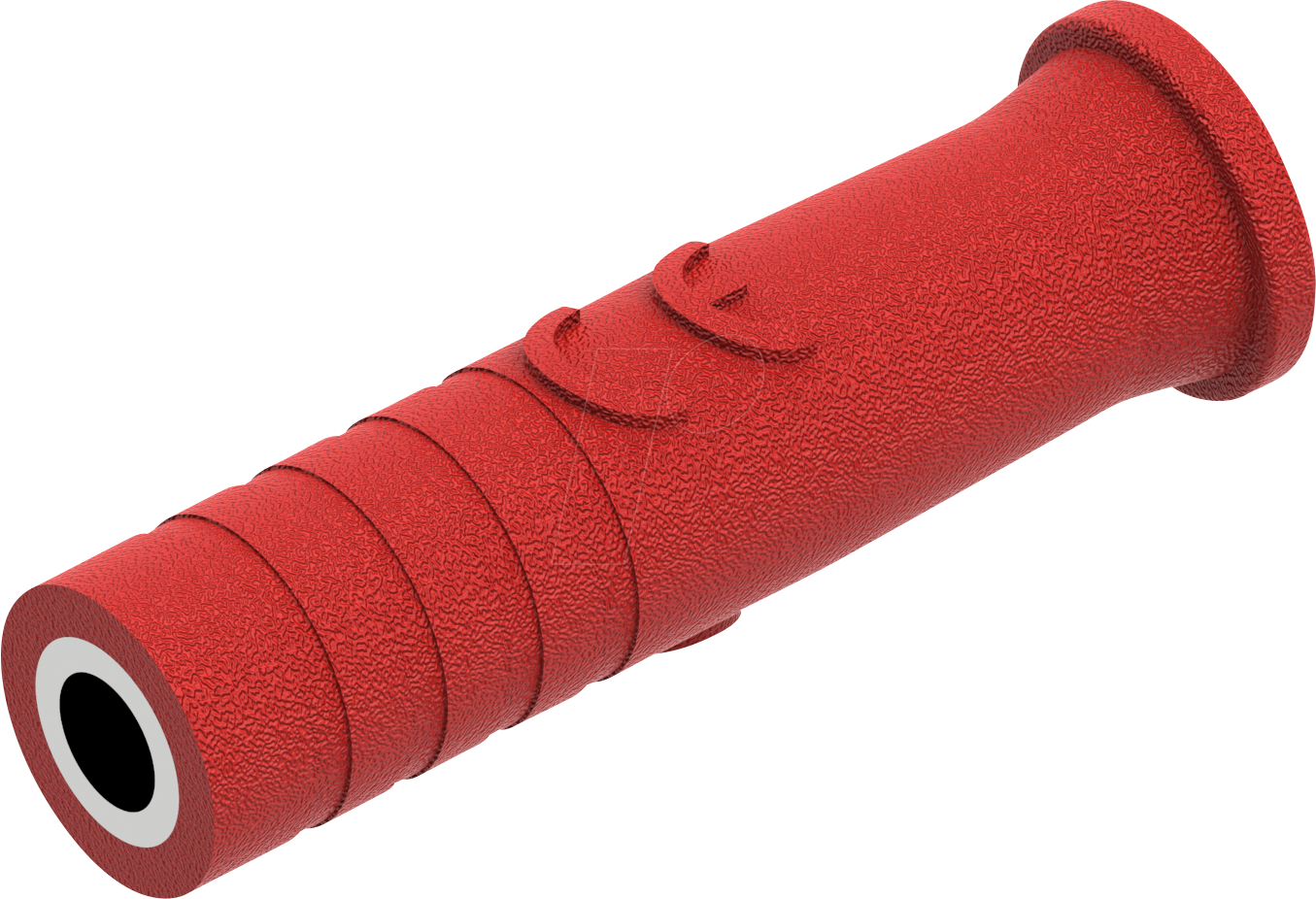 PJP 209-R - Buchse, 2 mm, Lötanschluss, rot