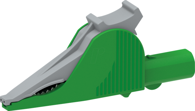PJP 5066-IEC-GN - Krokodilklemme, 4 mm, grün