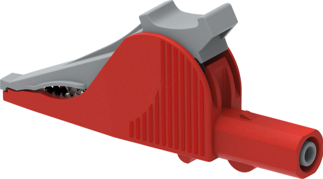 PJP 5066-IEC-R - Krokodilklemme, 4 mm, rot