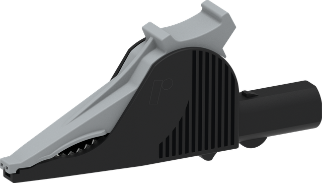 PJP 5066-IEC-SW - Krokodilklemme, 4 mm, schwarz